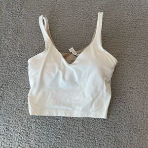 lululemon athletica White Crop Top